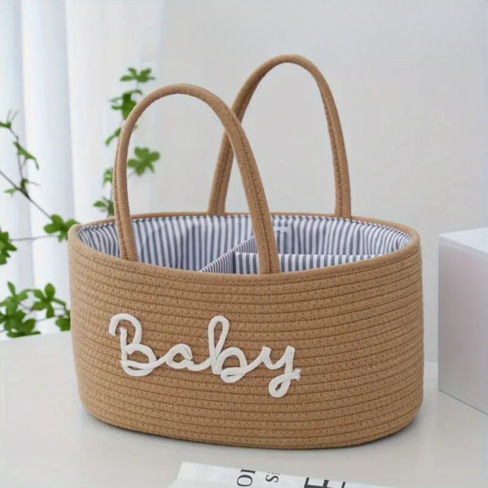 BowLift | Cotton Rope Baby Caddy Organizer