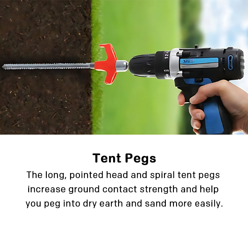 BowLift | Hexagonal spiral ground spikes