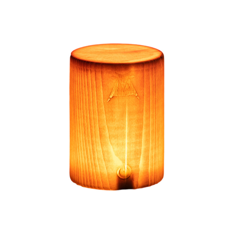 BowLift | LumiWood – LED table lamp with battery and touch control