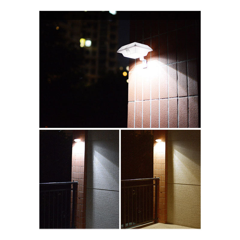 BowLift | Solar UFO Shape Design Fence Light LED Outdoor Wall Lamp