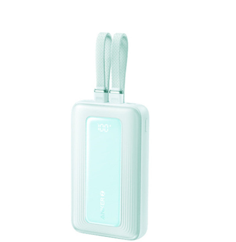 BowLift | 2024 New Fast-Charging Power Bank, 20,000mAh High Capacity with Built-In Cable