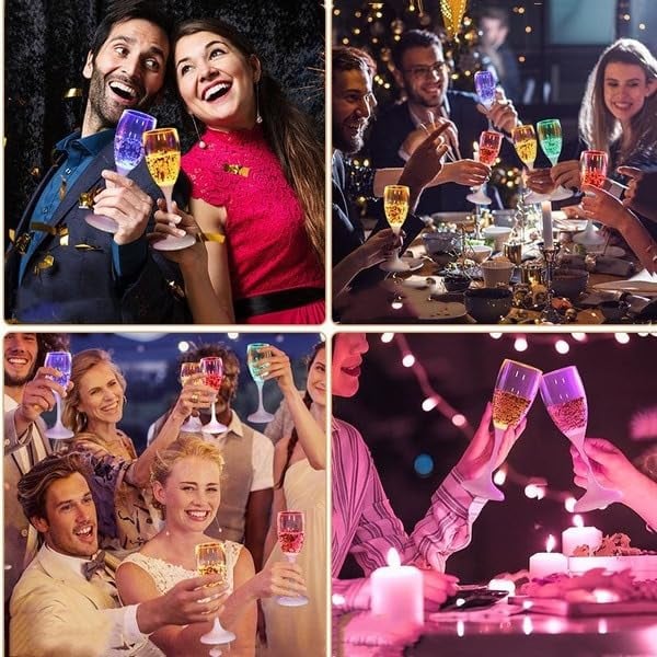 BowLift | Bright Champagne Glass