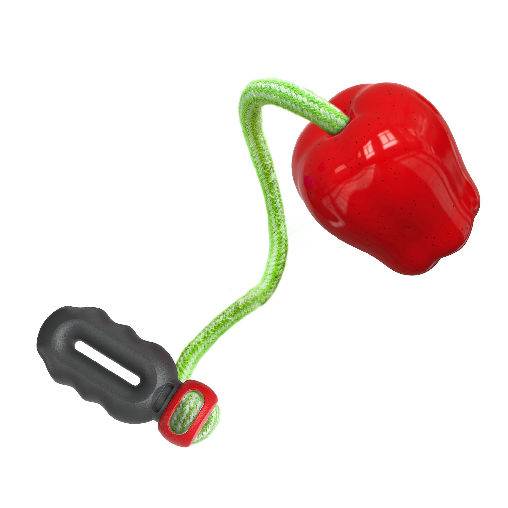 Apple Throw Toy – Outdoor Chew & Play Ball for Dogs