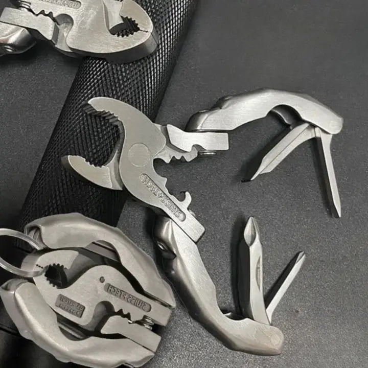 BowLift | 9-in-1 Stainless Steel Multi-Function Pliers – Compact & Versatile