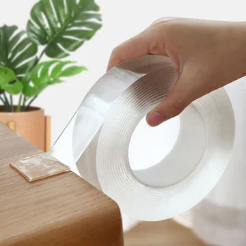 BowLift | Transparent Sticky Nano Tape Double Sided Grip Reusable Home Tape Traceless Glue