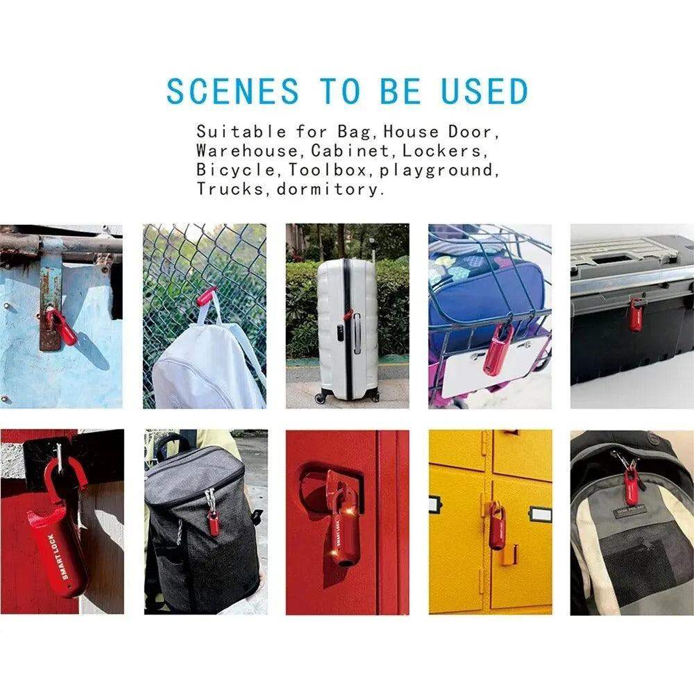 BowLift | FingerScan Lock – Smart Fingerprint Padlock without Keys or Codes