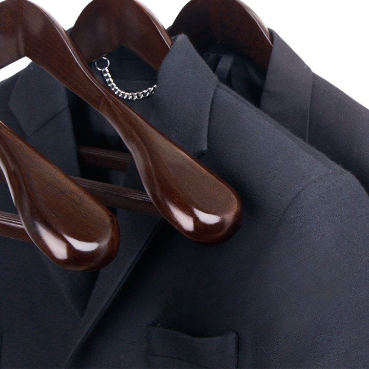 BowLift | Luxury Wooden Clothes Hangers with Curved Design