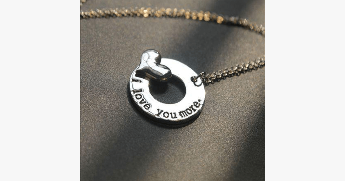 BowLift | I love you more pendant