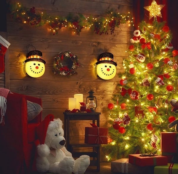 BowLift | Snowman Porch Light Covers