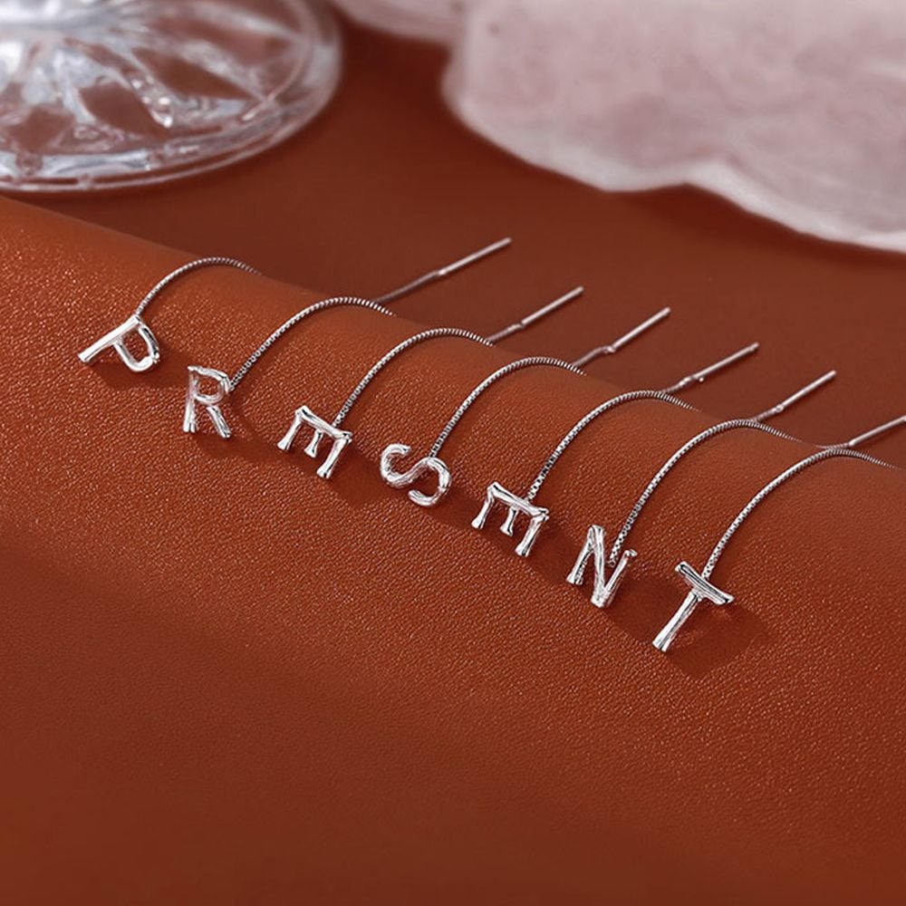 BowLift | Shiny Alphabet Earrings