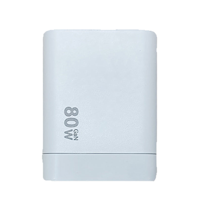 BowLift | 3 in 1 GaN Charger, Scalable 80W MAX fast charger module with Type-C cable and 2 USB ports