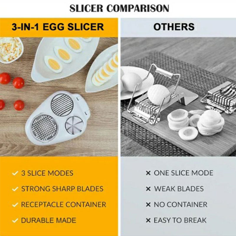 BowLift | 3 in 1 Multifunctional Egg Slicer