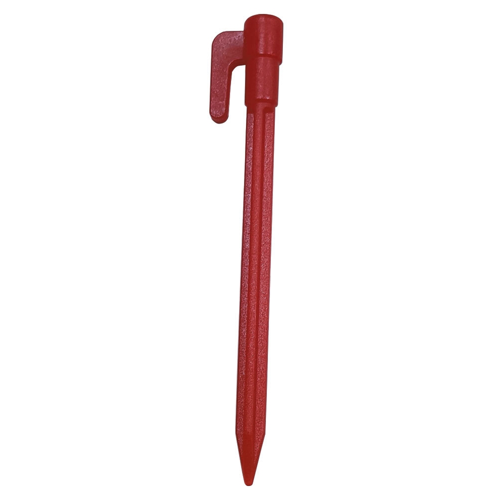 BowLift | Plastic Tent Stakes with Hooks – Camping Tent Pegs for Tarps and Canopies
