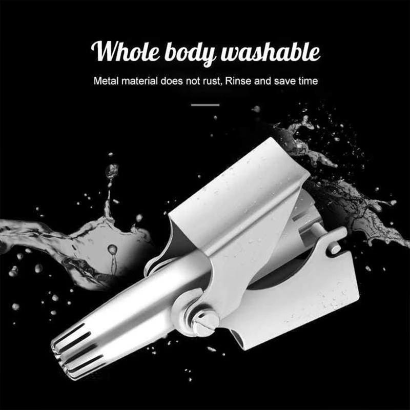 BowLift | Safe Touch Stainless Steel Nose Hair Trimmer