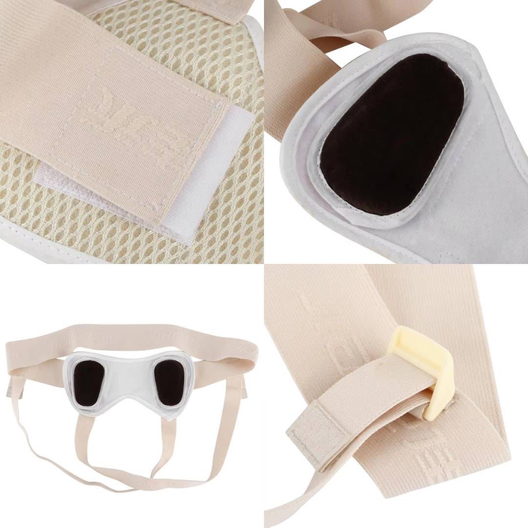 BowLift | Adjustable Inguinal Hernia Support Belt for Men | Comfortable Breathable Hernia Brace to Improve Mobility