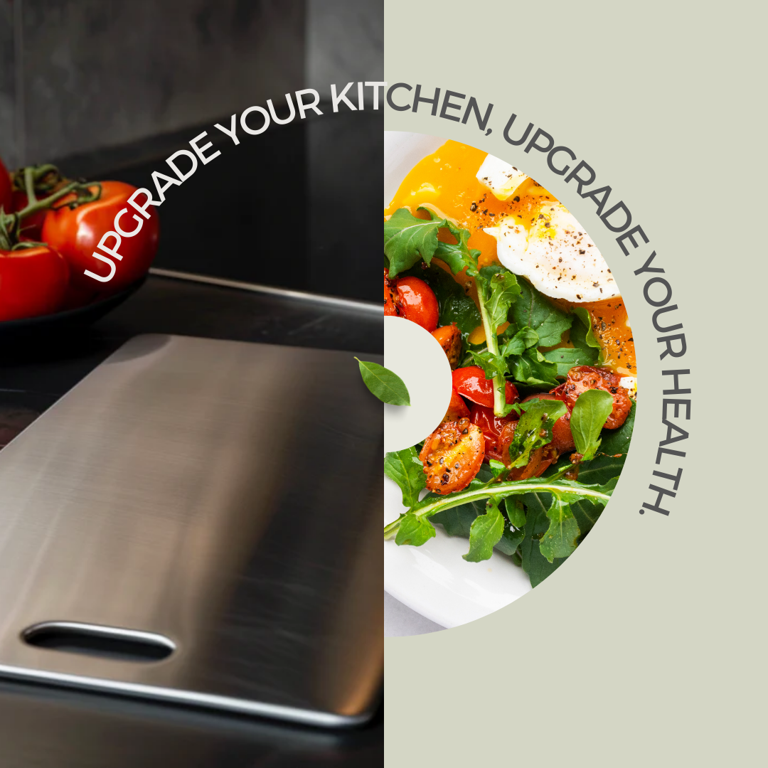 BowLift | Premium Stainless Steel Cutting Board - Stain and Scratch Resistant