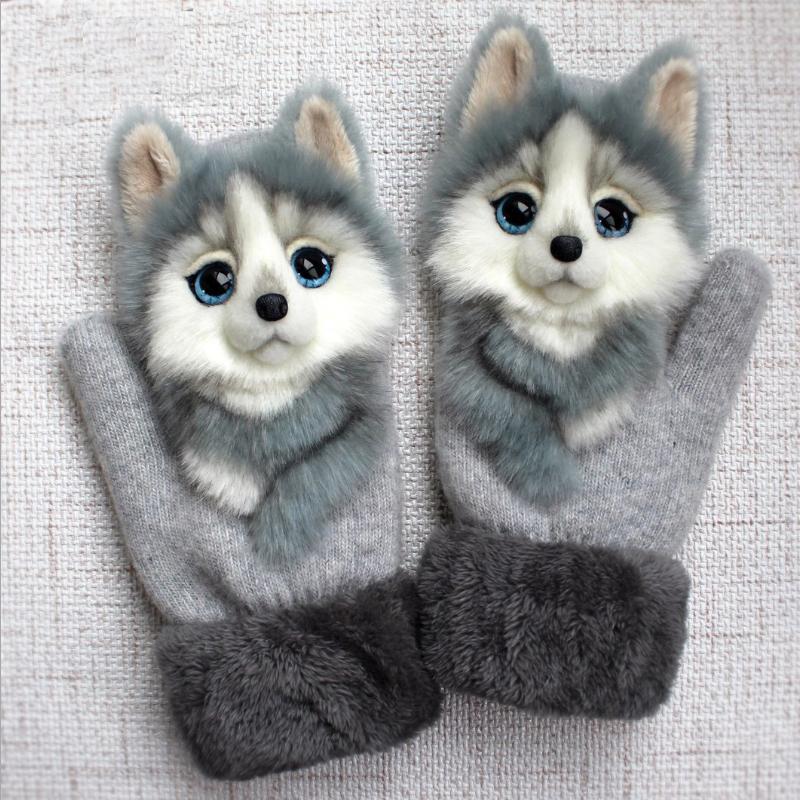 BowLift | Cute Winter Animal Gloves