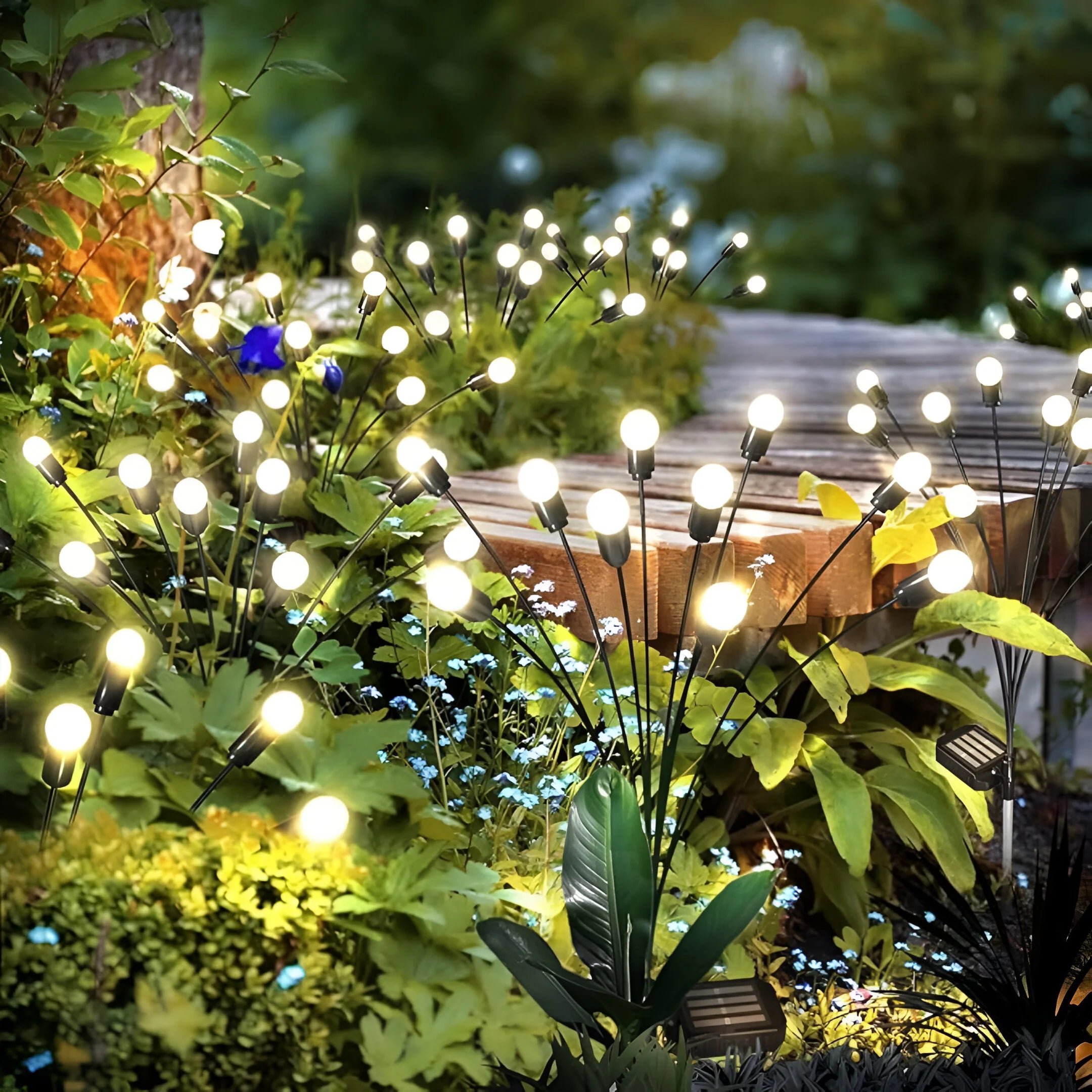 GlowWave – Solar Swaying Garden Lights