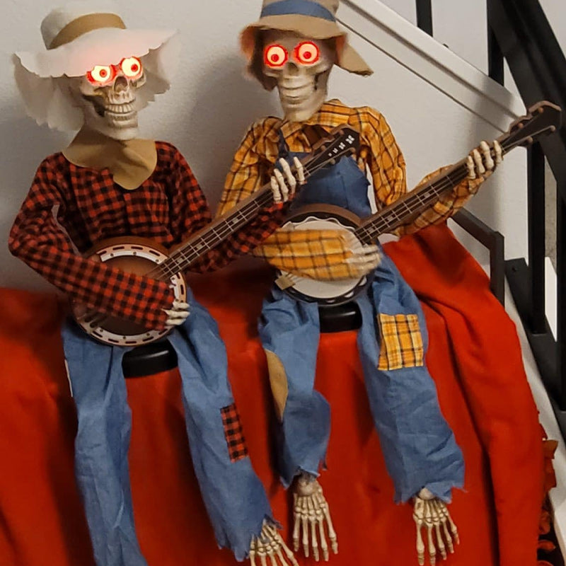 BowLift | Funny animated dueling banjo skeletons