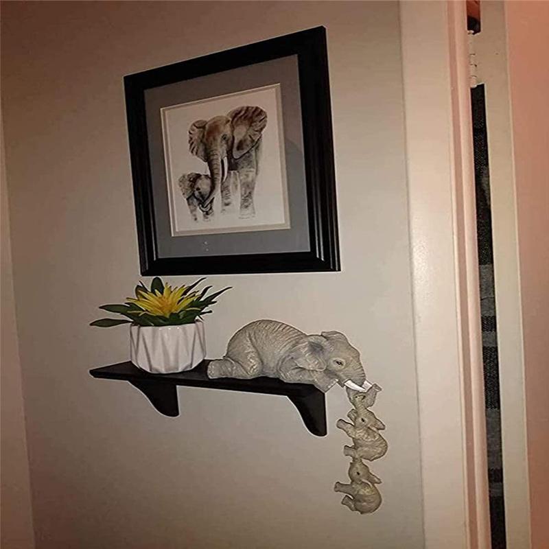 BowLift | Elephant sitter hand-painted figures