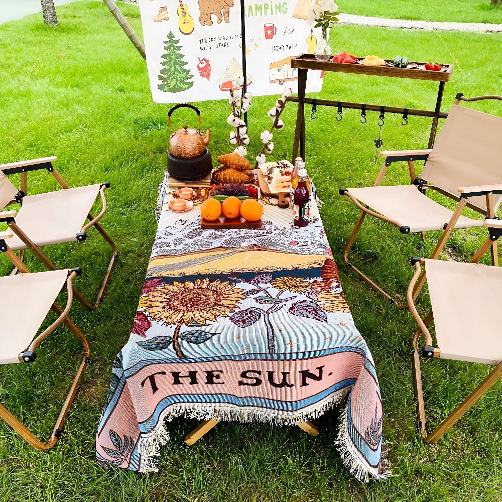 BowLift | Boho Sun Tapestry Blanket