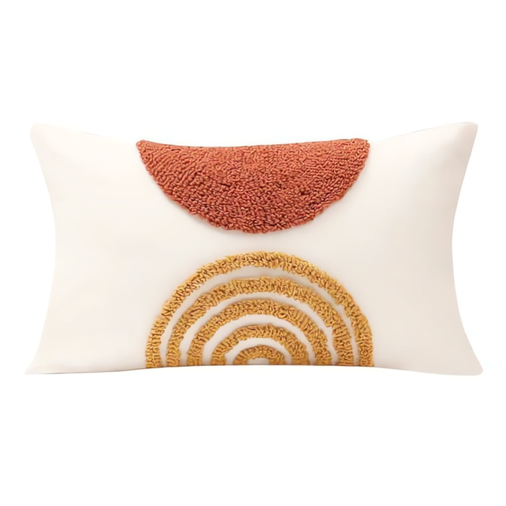 BowLift | Eden Geometric Embroidery Cushion Cover