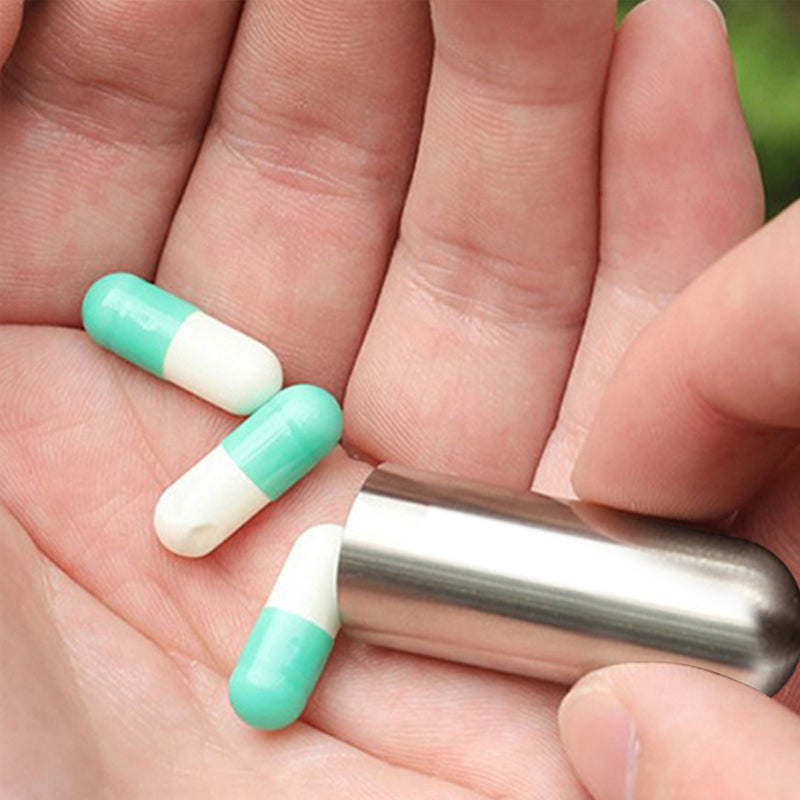 BowLift | Pill Organizer made of Stainless Steel