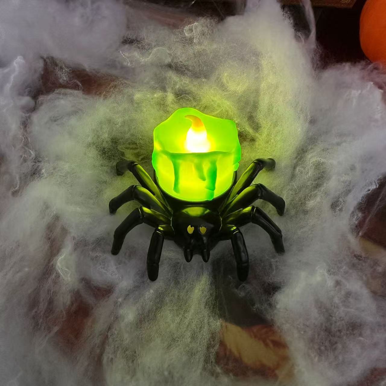 BowLift | Halloween Decoration – Spiderback Ornament with Candle and Eyeball Designs