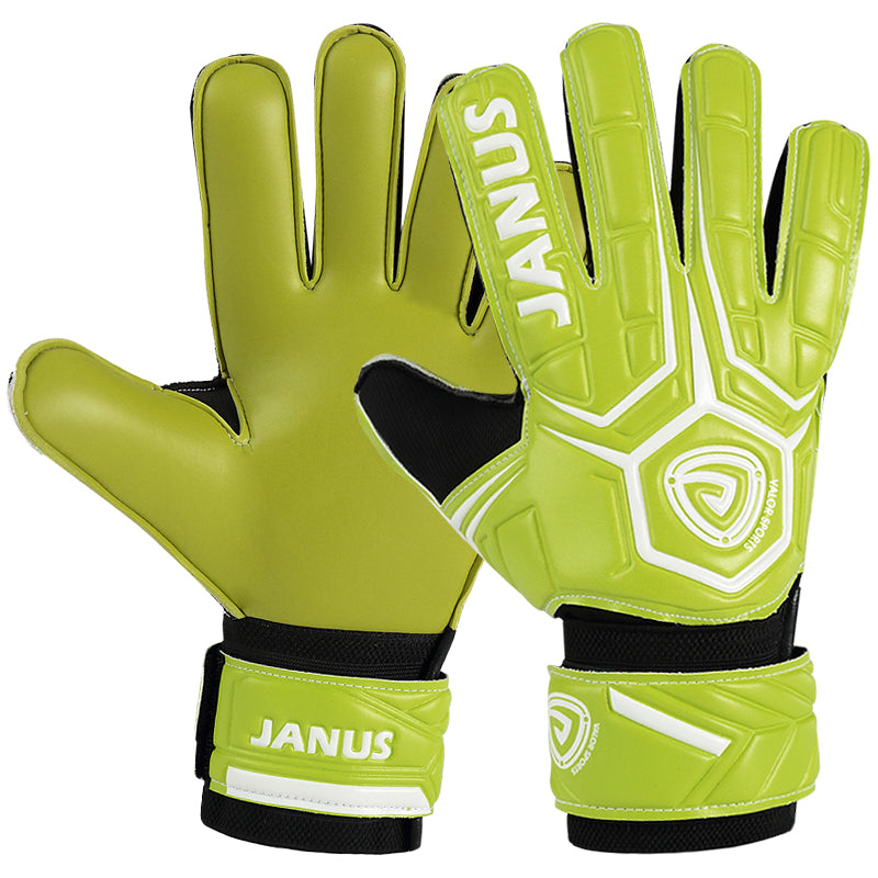 BowLift | Goalkeeper Gloves with Finger Support, Anti-Slip Palm and Soft PU Hand Back, for Men & Women, Youth & Adult