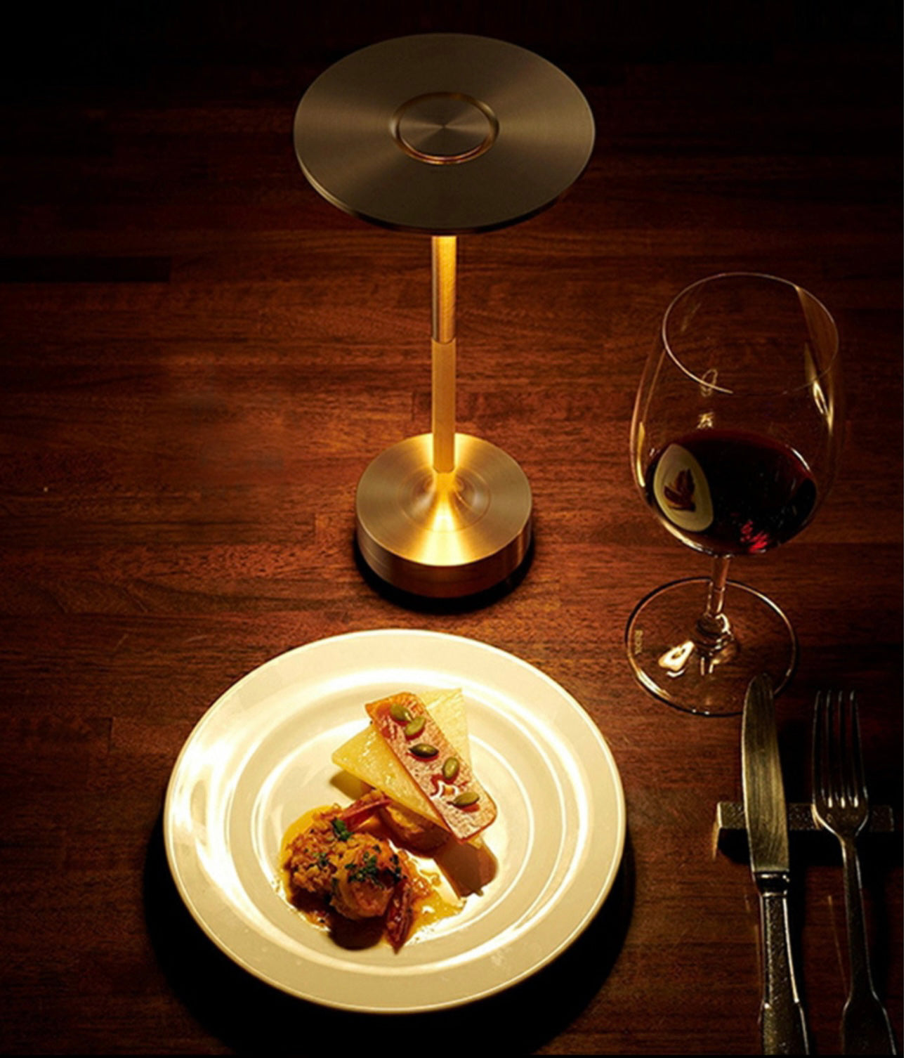 BowLift | ClarityGlow Luxe Edition | Wireless LED Table Lamp