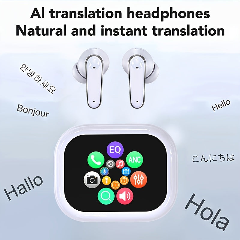 BowLift | AI Translating Earbuds Wireless Touch Control
