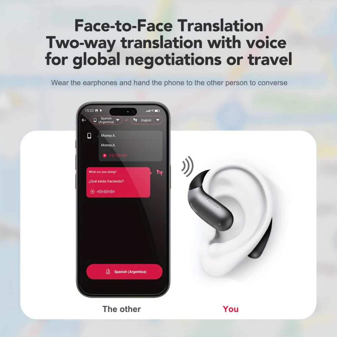 BowLift | AI Translating Smart Wireless Earbuds