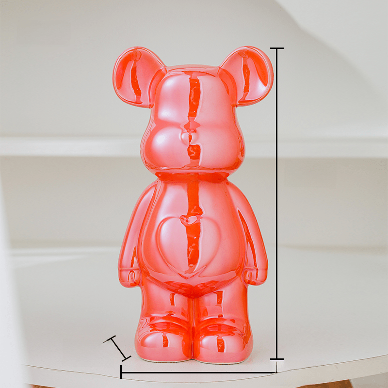 BowLift | Elegant Teddy Bear Figure for Modern Decoration