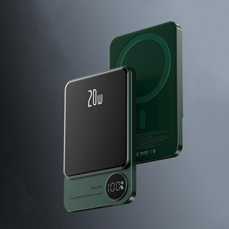 BowLift | 10000mAh Mini Portable LED Digital Display Magnetic fast-Charging Power Bank
