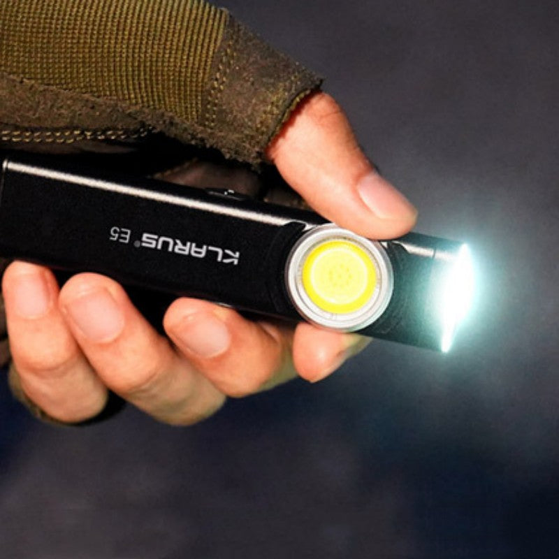 BowLift | Compact And Portable High-Intensity Dual Light Source EDC Magnetic Flashlight