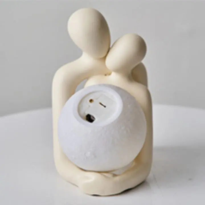 BowLift | Abstract Pair Ceramic Lamp