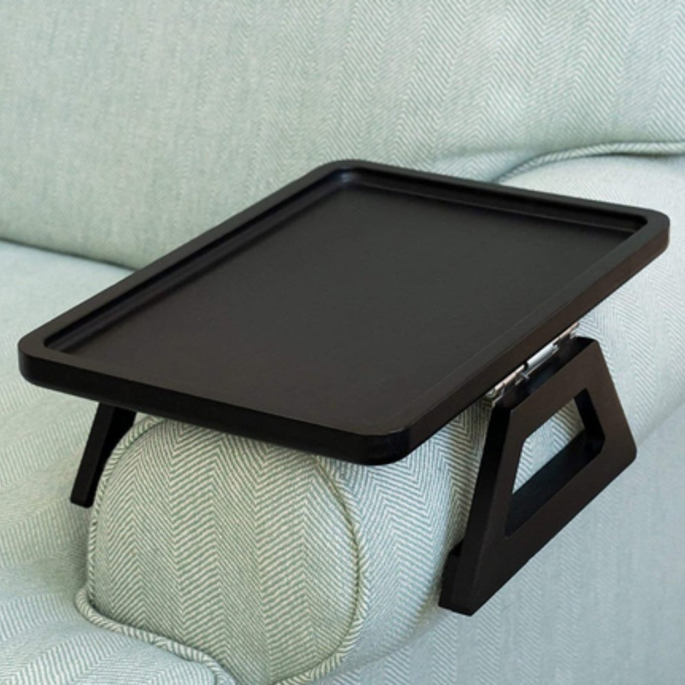 BowLift | Adjustable Bamboo Clip-On Arm Tray Table