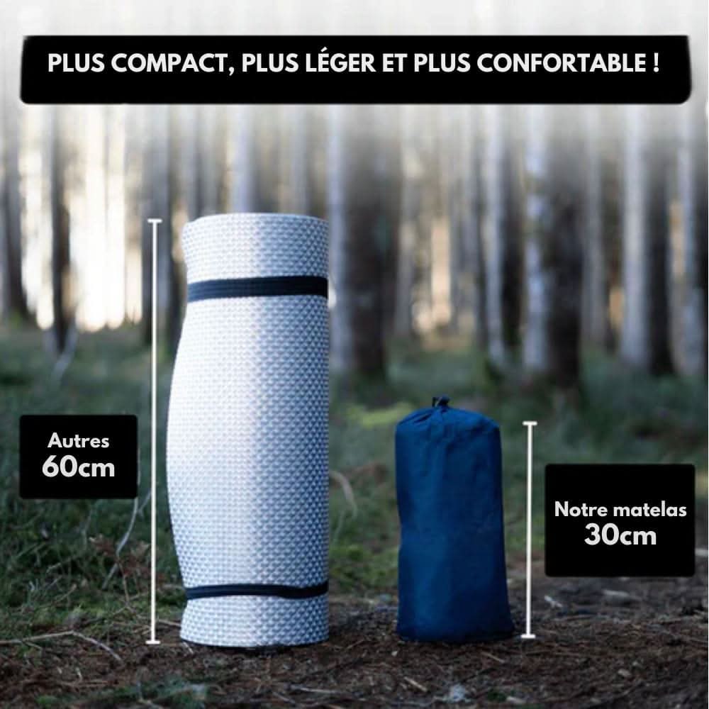 BowLift | Inflatable Camping Mattress with Foot Pump & Ergonomic Comfort