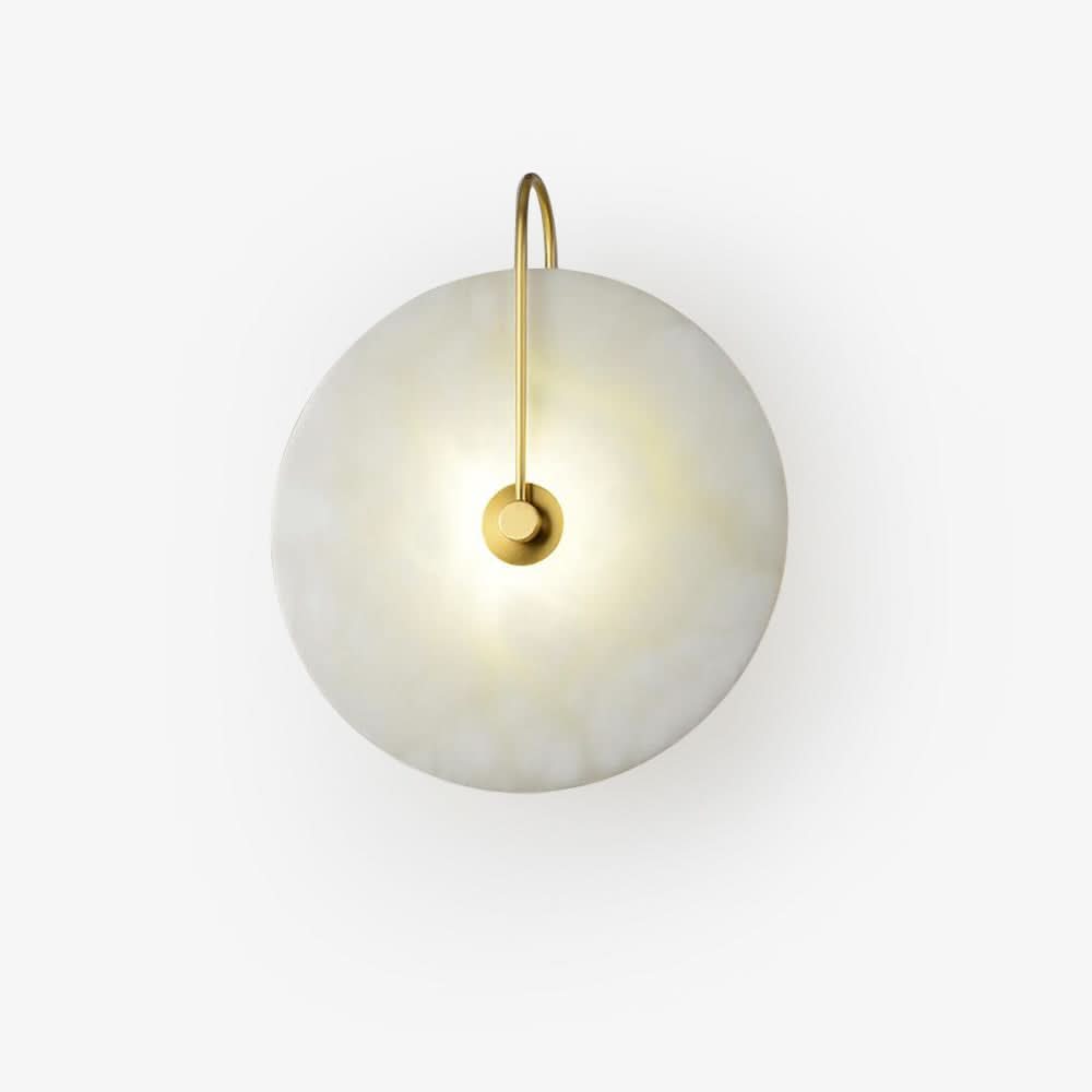 BowLift | Alabaster LED Wall Lamp – Modern Ambient Lighting