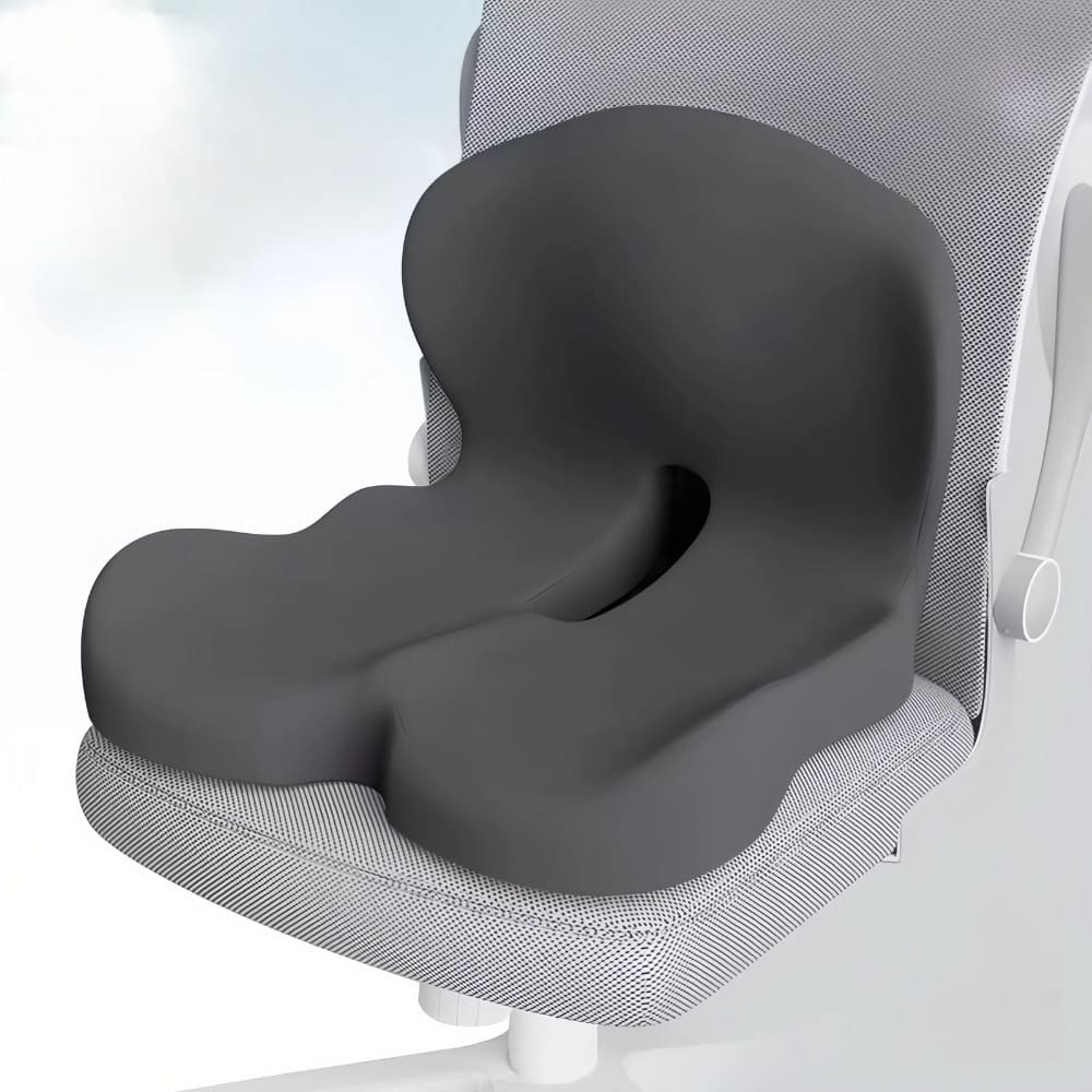 BowLift | All-in-One Orthopedic Memory Foam Seat - Cushion Seat and Back Cushion for Pain Relief and Comfort