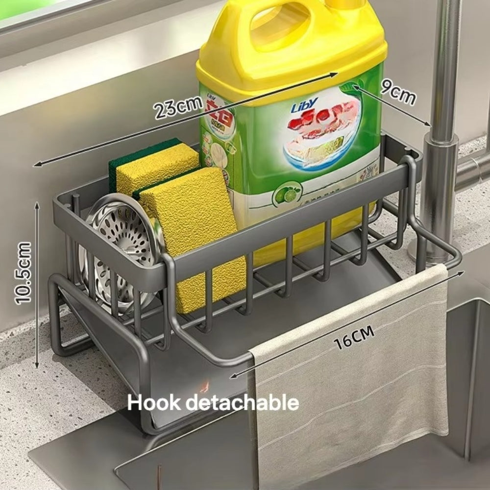 BowLift | All-in-One Sponge Soap Cloth Self-Draining Rack