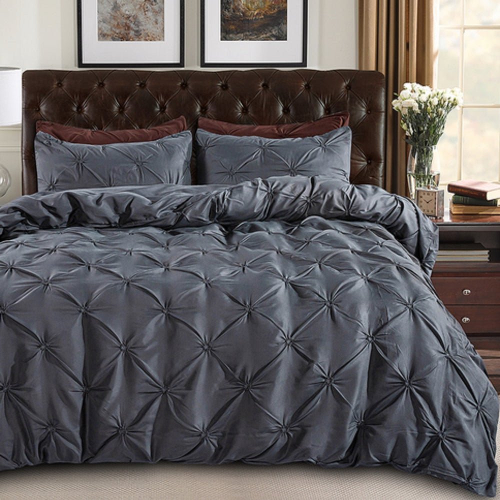 BowLift | Amore Luxury Pinch Pleat Duvet Cover Set