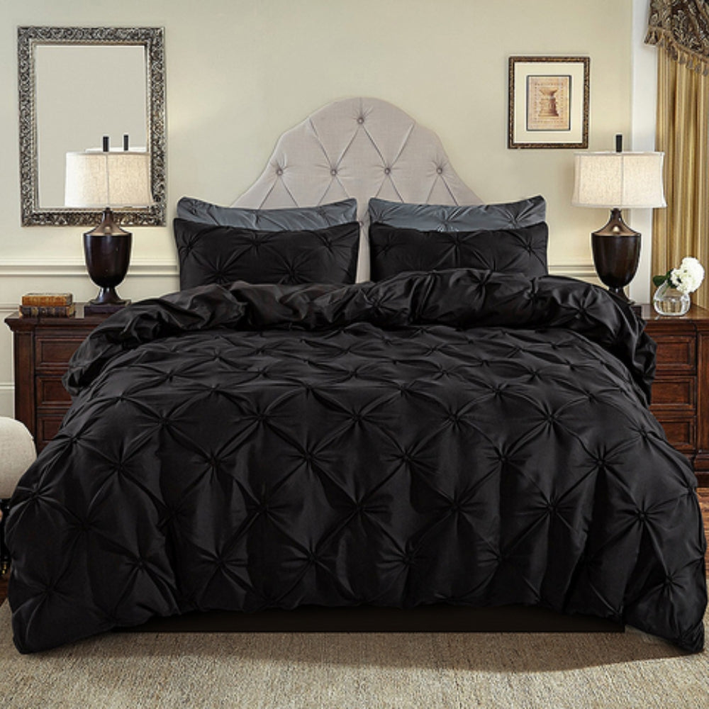 BowLift | Amore Luxury Pinch Pleat Duvet Cover Set