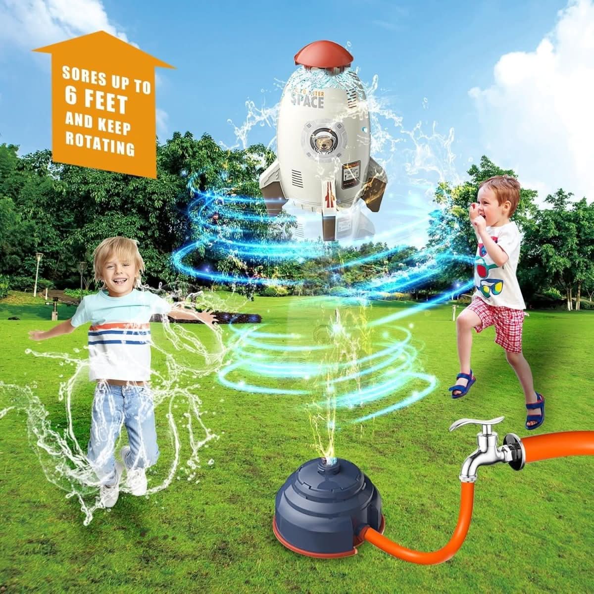 BowLift | 360° Rotating Water Enjoyment for Children in Summer