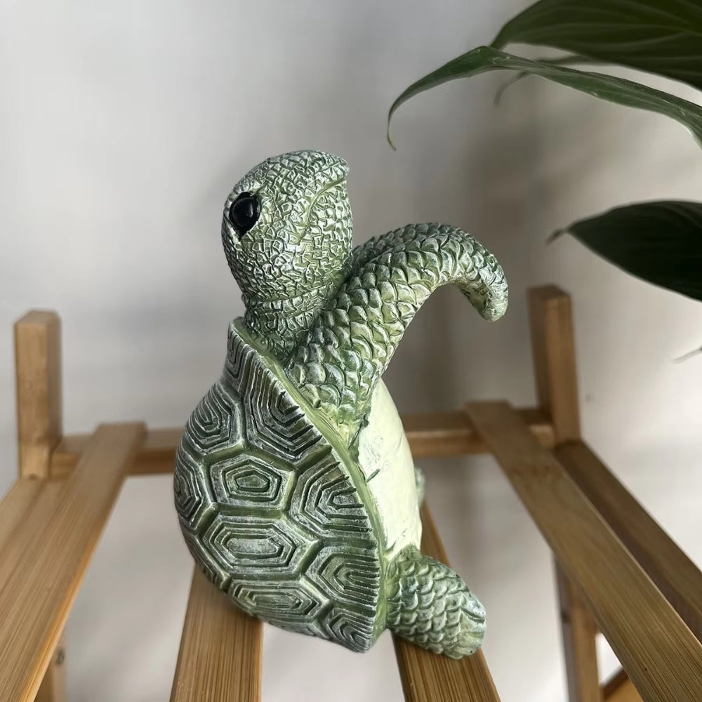 BowLift | Arden Hanging Turtle Resin Pot Ornament