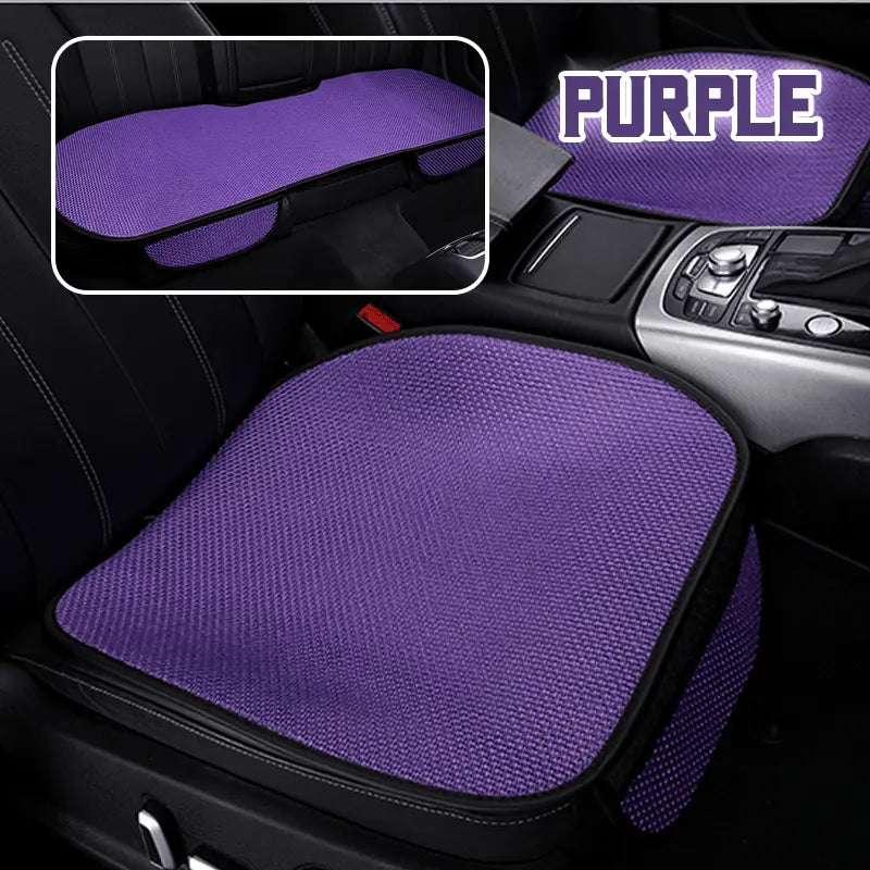 BowLift | Breathable & Non-Slip Cotton Car Seat Cover Complete Set - Universal Fit