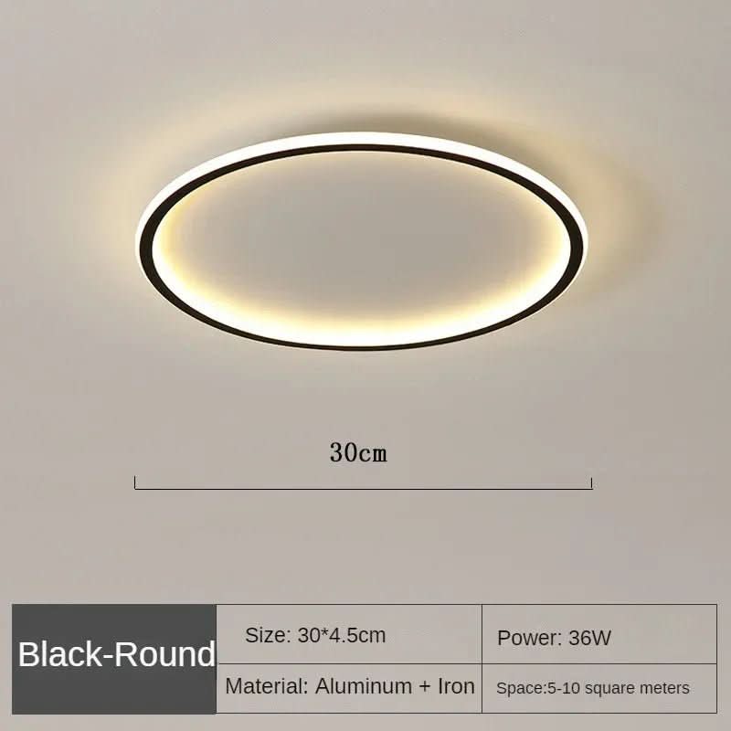 BowLift | Scandinavian LED ceiling light with warm, glare-free light