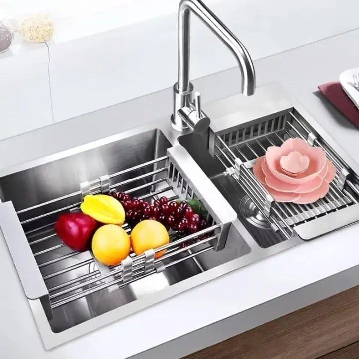 BowLift | Extendable Dish Rack – Drying & Washing Possible in the Smallest Space