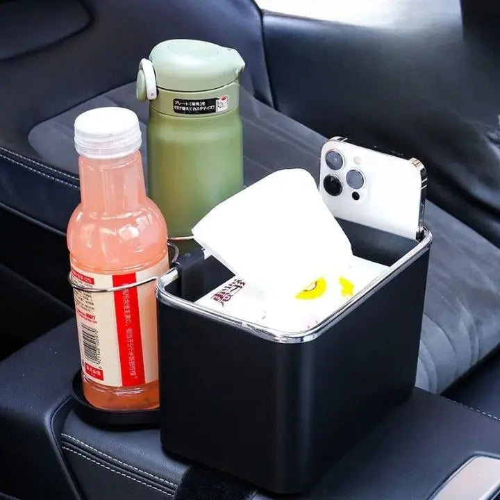 BowLift | Car Armrest Box with Cup Holder – Comfort on the go