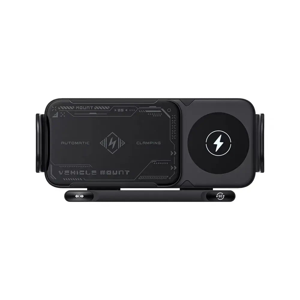 BowLift | Car device holder with charging function – Automatic grip & wireless charging